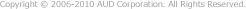 Copyright &copy; 2006-2010 AUD Corporation. All Rights Reserved.