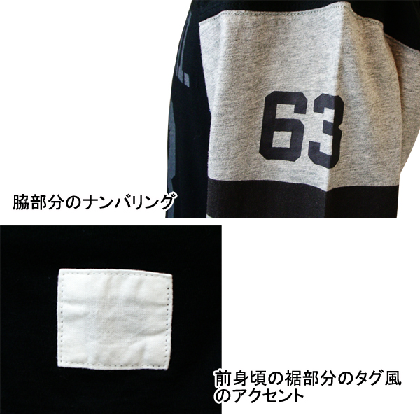 Audience ナンバー63フットボールTEE