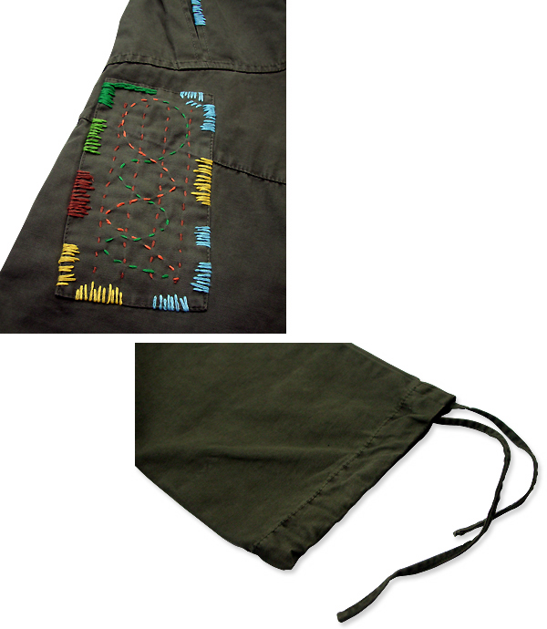 Audience スウェーデン軍M-59手刺繍カーゴパンツ