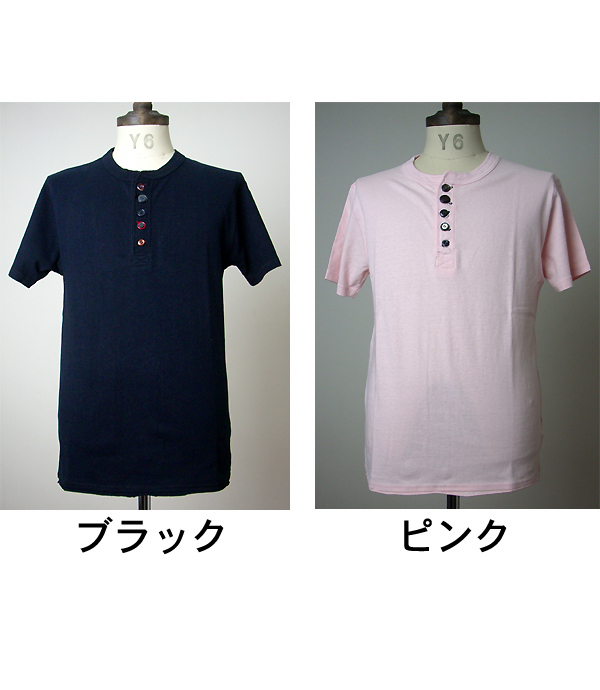 Audience 19/RC ランダムボタンヘンリーS/S Tee