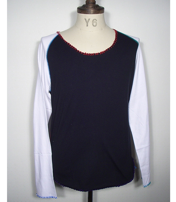 Audience 手刺繍ラグランスリーブL/S Tee