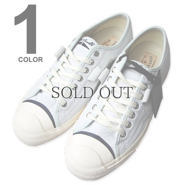 画像1: Converse（コンバース） Jack Purcell（ジャックパーセル） VANTAGE OX Varvatos（WHITE - 103410） 【送料無料】 【RE-STOCK】