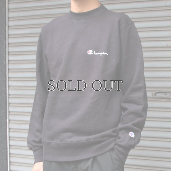 画像4: Champion (チャンピオン) ロゴ刺繍入りクルーネックスウェット【MADE IN U.S.A】『米国製』/ デッドストック