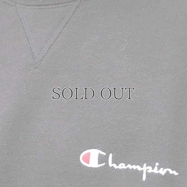 画像5: Champion (チャンピオン) ロゴ刺繍入りクルーネックスウェット【MADE IN U.S.A】『米国製』/ デッドストック