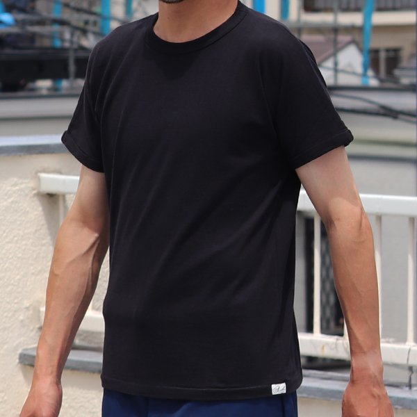 画像4: 【RE PRICE/価格改定】吊り編み天竺ロールアップ オーバーサイズ C/N S/S Tee【MADE IN TOKYO】『東京製』/ Upscape Audience