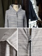 More photos3: スーパーMIX杢サンドイッチパイルリバーシブルフードパーカー [Lady's]【MADE IN JAPAN】『日本製』/ Upscape Audience