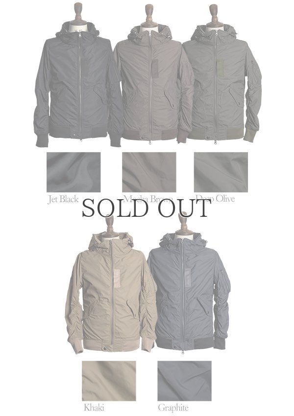 画像8: ボンディング高密度PETフードMA-1ブルゾン 【RE-STOCK】 / Audience