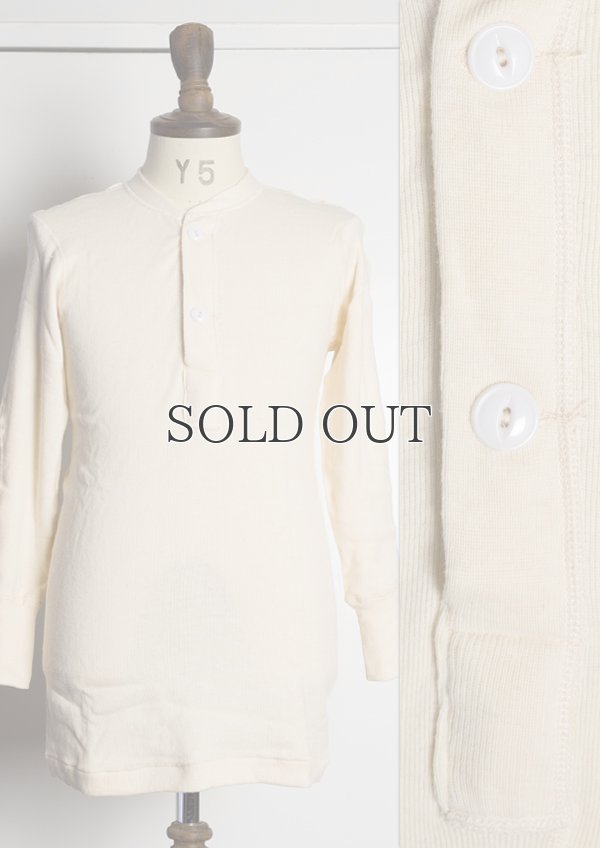 画像14: デッドストック U.S.ARMY ヘンリーネックアンダーウェア 【RE-STOCK】