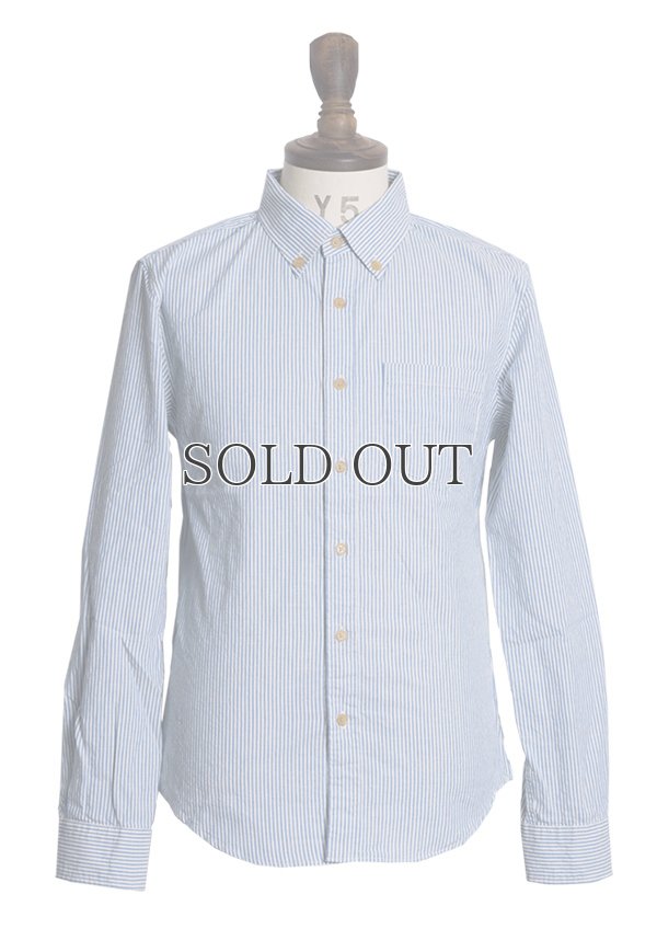 画像9: 綿麻ソフトダンガリーボタンダウン長袖シャツ【MADE IN JAPAN】『日本製』/ Upscape Audience