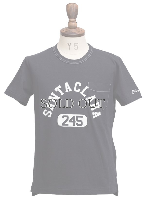 画像2: ラフィー天竺"SANTACLARA"クルーネックポケット付きカットソー[Lady's]【MADE IN JAPAN】 / Upscape Audience