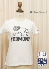 【RE PRICE / 価格改定】 ラフィー天竺"REDMOND"クルーネックポケット付きカットソー[Lady's]【MADE IN JAPAN】 / Upscape Audience