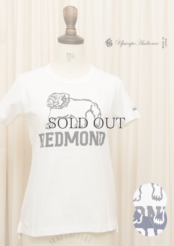画像1: ラフィー天竺"REDMOND"クルーネックポケット付きカットソー[Lady's]【MADE IN JAPAN】 / Upscape Audience