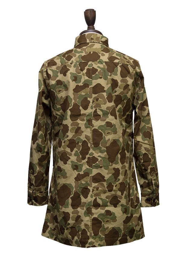 画像15: 【RE PRICE / 価格改定】カモ柄プリントツイルアトリエコート【MADE IN JAPAN】『日本製』/ Upscape Audience