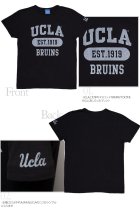 More photos1: UCLA"UCLA EST.1919 BRUINS"三素材混カレッジプリント半袖クルーネックTシャツ / Audience