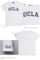 More photos1: UCLA"UCLA"三素材混カレッジプリント半袖クルーネックTシャツ [Lady's] / Audience