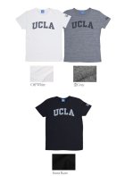 More photos2: UCLA"UCLA"三素材混カレッジプリント半袖クルーネックTシャツ / Audience