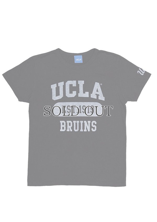 画像2: UCLA"UCLA EST.1919 BRUINS"三素材混カレッジプリント半袖クルーネックTシャツ [Lady's] / Audience