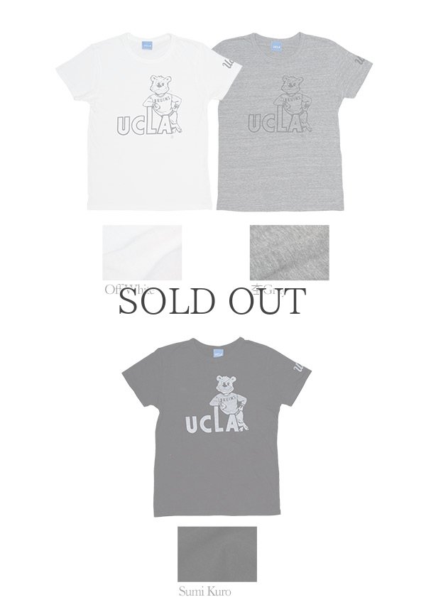 画像4: UCLA"UCLA BRUINS"三素材混カレッジプリント半袖クルーネックTシャツ [Lady's] / Audience