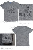 More photos1: UCLA"UCLA BRUINS"三素材混カレッジプリント半袖クルーネックTシャツ [Lady's] / Audience