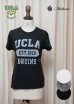 画像1: UCLA"UCLA EST.1919 BRUINS"三素材混カレッジプリント半袖クルーネックTシャツ [Lady's] / Audience (1)