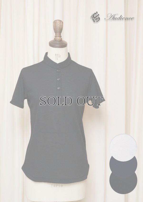 画像1: 【RE PRICE/価格改定】Coolmax（クールマックス）鹿の子ハリケーントップ半袖ポロシャツ [Lady's] / Audience