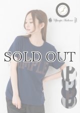 ラフィー天竺"SIMPLE"プリントポケット付きクルーネックT [Lady's]【MADE IN JAPAN】『日本製』/ Upscape Audience