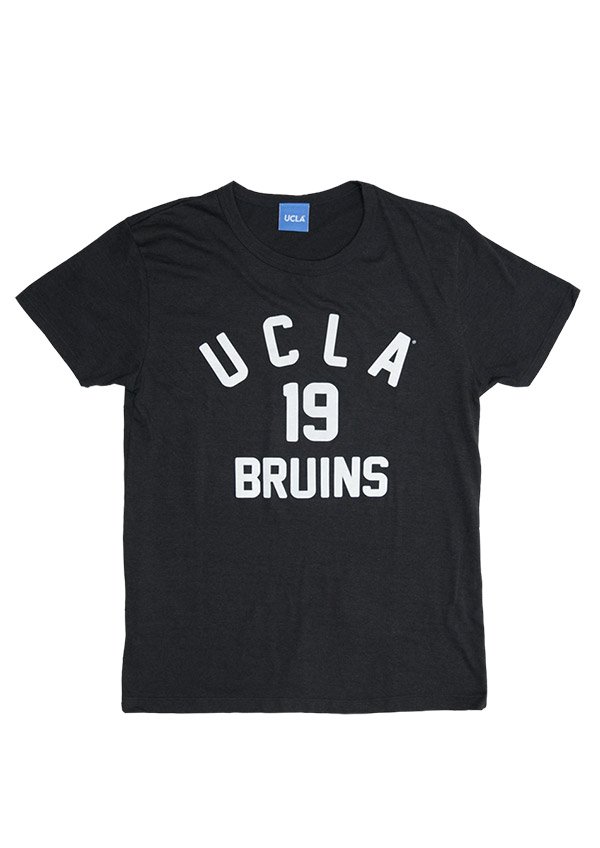 画像2: 【RE PRICE / 価格改定】UCLA"UCLA 19 BRUINS"三素材混カレッジプリント半袖クルーネックTシャツ [Lady's] / Audience