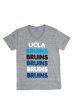 画像2: 【RE PRICE / 価格改定】 UCLA"BRUINS"コットン/三素材混カレッジプリント半袖VネックTシャツ [Lady's] / Audience (2)