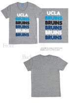 More photos1: 【RE PRICE / 価格改定】 UCLA"BRUINS"コットン/三素材混カレッジプリント半袖VネックTシャツ [Lady's] / Audience