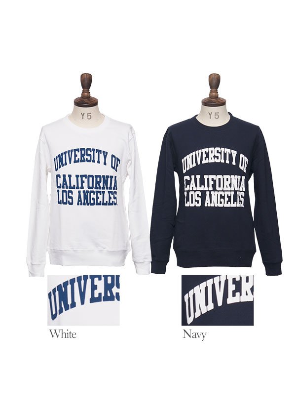 画像4: 【RE PRICE / 価格改定】UCLA" UNIVERSITY OF CALIFORNIA LOS ANGELES"C/N L/S スウェット [Lady's] / Audience