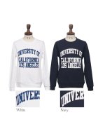 More photos2: 【RE PRICE / 価格改定】UCLA" UNIVERSITY OF CALIFORNIA LOS ANGELES"C/N L/S スウェット [Lady's] / Audience