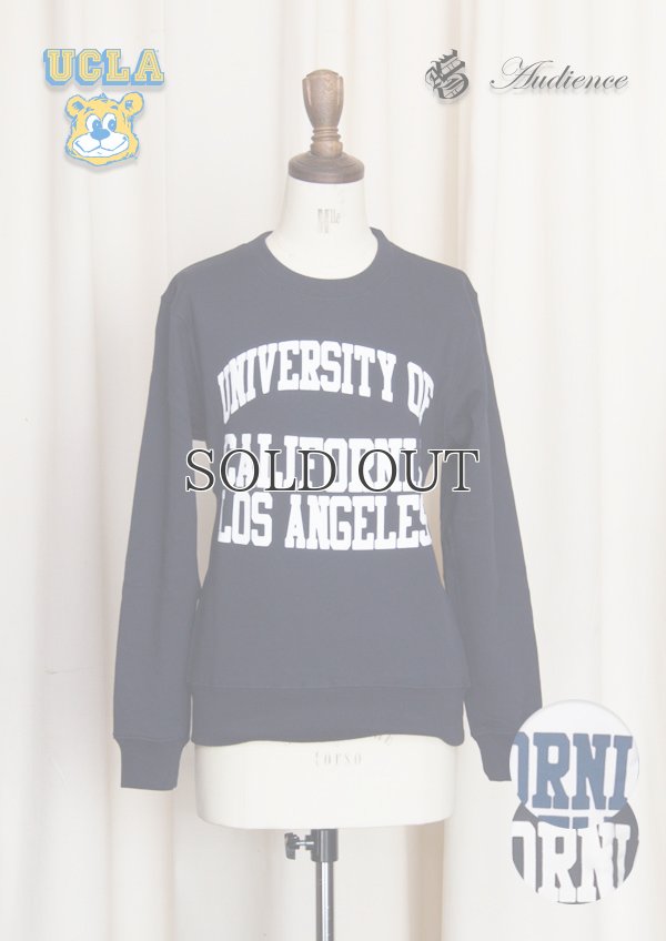 画像1: 【RE PRICE / 価格改定】UCLA" UNIVERSITY OF CALIFORNIA LOS ANGELES"C/N L/S スウェット [Lady's] / Audience