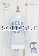 UCLA"UCLA EST.1919 BRUINS"クルーネック長袖ライトスウェット [Lady's] / Audience