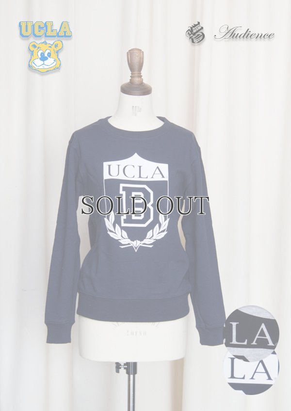 画像1: UCLA"UCLA B"クルーネック長袖ライトスウェット [Lady's] / Audience