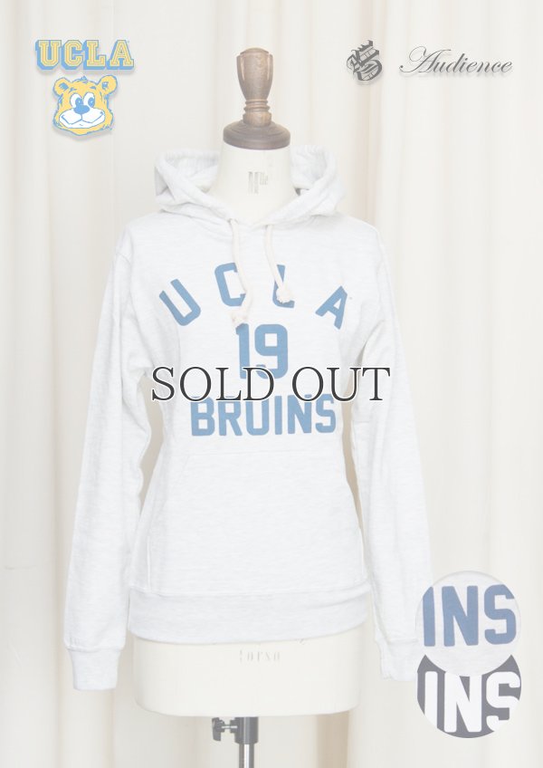 画像1: UCLA"UCLA 19 BRUINS"フーデッドライトパーカー [Lady's] / Audience