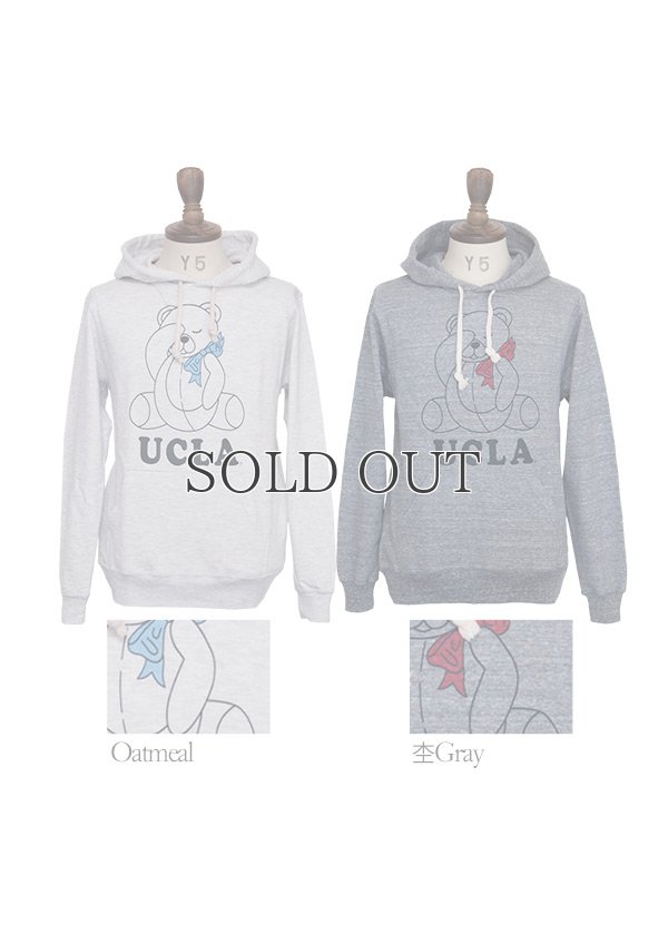 画像4: UCLA"UCLA SLEEPING BEAR"フーデッドライトパーカー [Lady's] / Audience