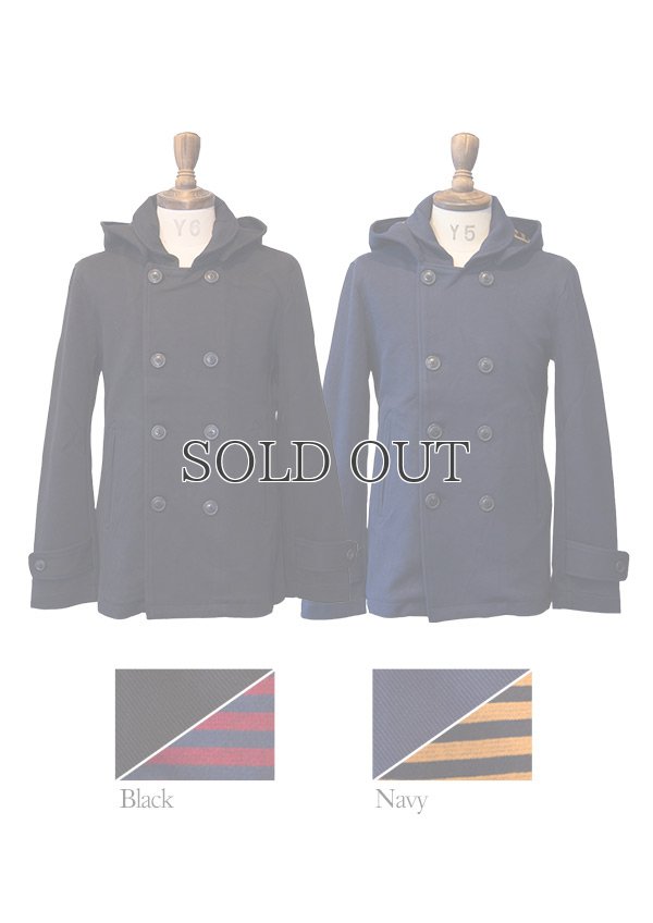 画像8: コットンカルゼフード付ショールPコート / Audience