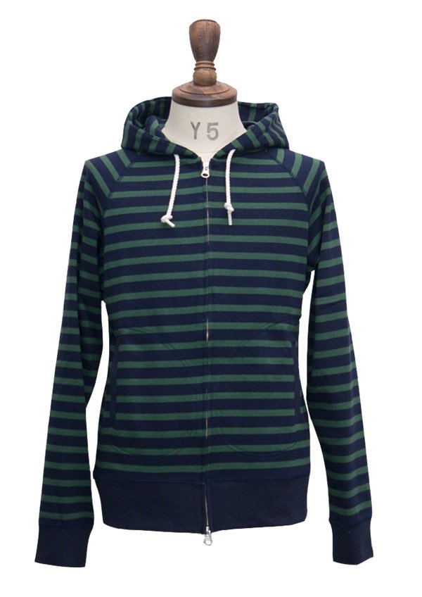 画像17: 【RE PRICE / 価格改定】BSQボーダー長袖ジップパーカー【MADE IN JAPAN】『日本製』/ Upscape Audience