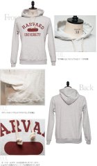 More photos2: HARVARD"HARVARD UNIVERSITY"フーデッドライトパーカー / Audience