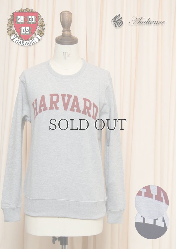 画像1: HARVARD"HARVARD"クルーネック長袖スウェット[Lady's] / Audience