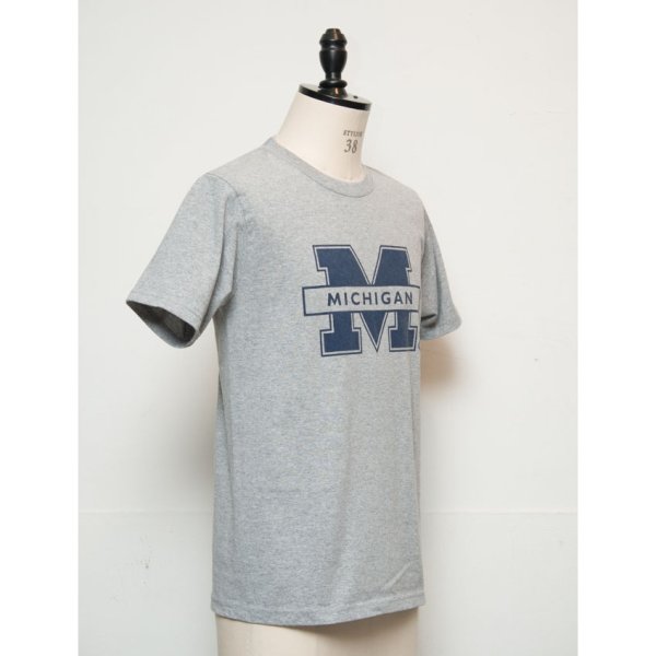 画像3: 【RE PRICE / 価格改定】MICHIGAN "M" C/N S/S 6.6oz オールドプリントT [Lady's] / Audience