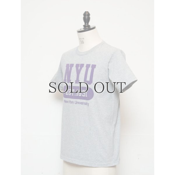 画像8: NEW YORK UNIVERSITY"NYU EST.1831"C/N S/S 6.6oz オールドプリントT / Audience