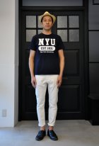 More photos3: NEW YORK UNIVERSITY"NYU EST.1831"C/N S/S 6.6oz オールドプリントT / Audience