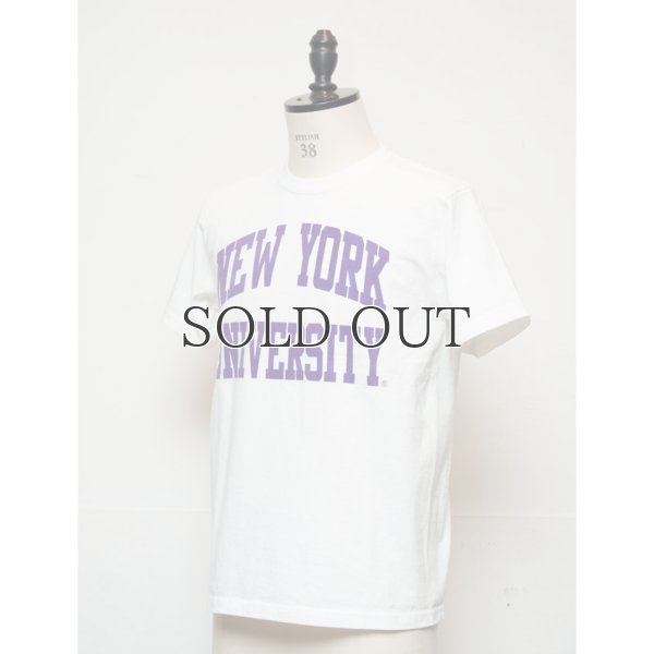 画像15: 【RE PRICE / 価格改定】NEW YORK UNIVERSITY"NEW YORK UNIVERSITY"C/N S/S 6.6oz オールドプリントT / Audience