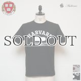 HARVARD"HARVARD UNIVERSITY"C/N S/S 6oz オールドプリントT / Audience