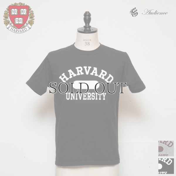 画像1: HARVARD"HARVARD UNIVERSITY"C/N S/S 6oz オールドプリントT / Audience