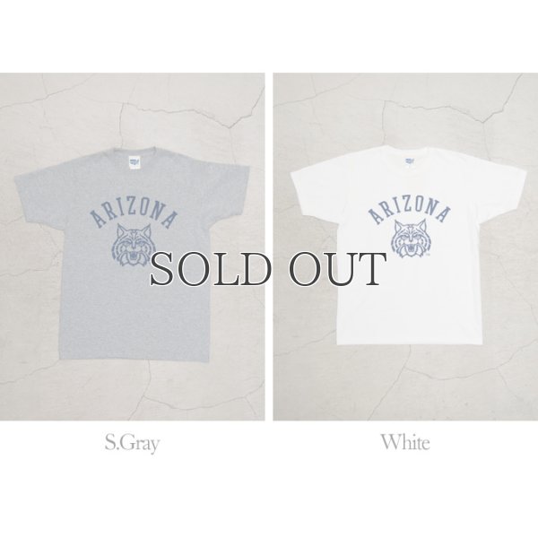 画像5: 【RE PRICE / 価格改定】ARIZONA"ARIZONA LOGO" C/N S/S 6.6oz オールドプリントT [Lady's] / Audience