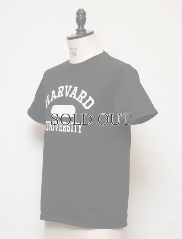 画像2: HARVARD"HARVARD UNIVERSITY"C/N S/S 6oz オールドプリントT / Audience