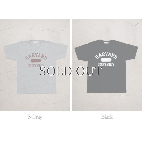 画像5: HARVARD"HARVARD UNIVERSITY"C/N S/S 6oz オールドプリントT / Audience