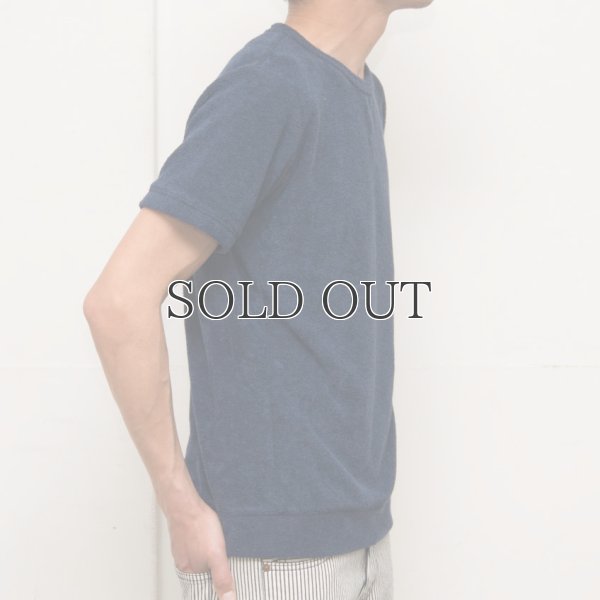 画像3: イズミールコットンパイルガゼットクルーネック半袖スウェット【MADE IN JAPAN】『日本製』/ Upscape Audience